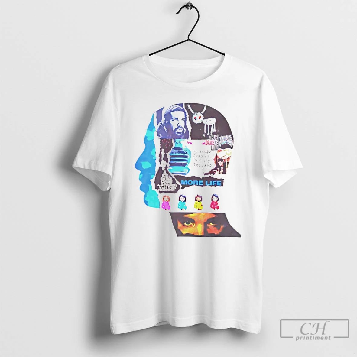 Classic The Evolution 2025 Drake Mind Collage T Shirts