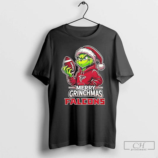 Classic Grinch Atlanta Falcons Merry Grinchmas Christmas T Shirts