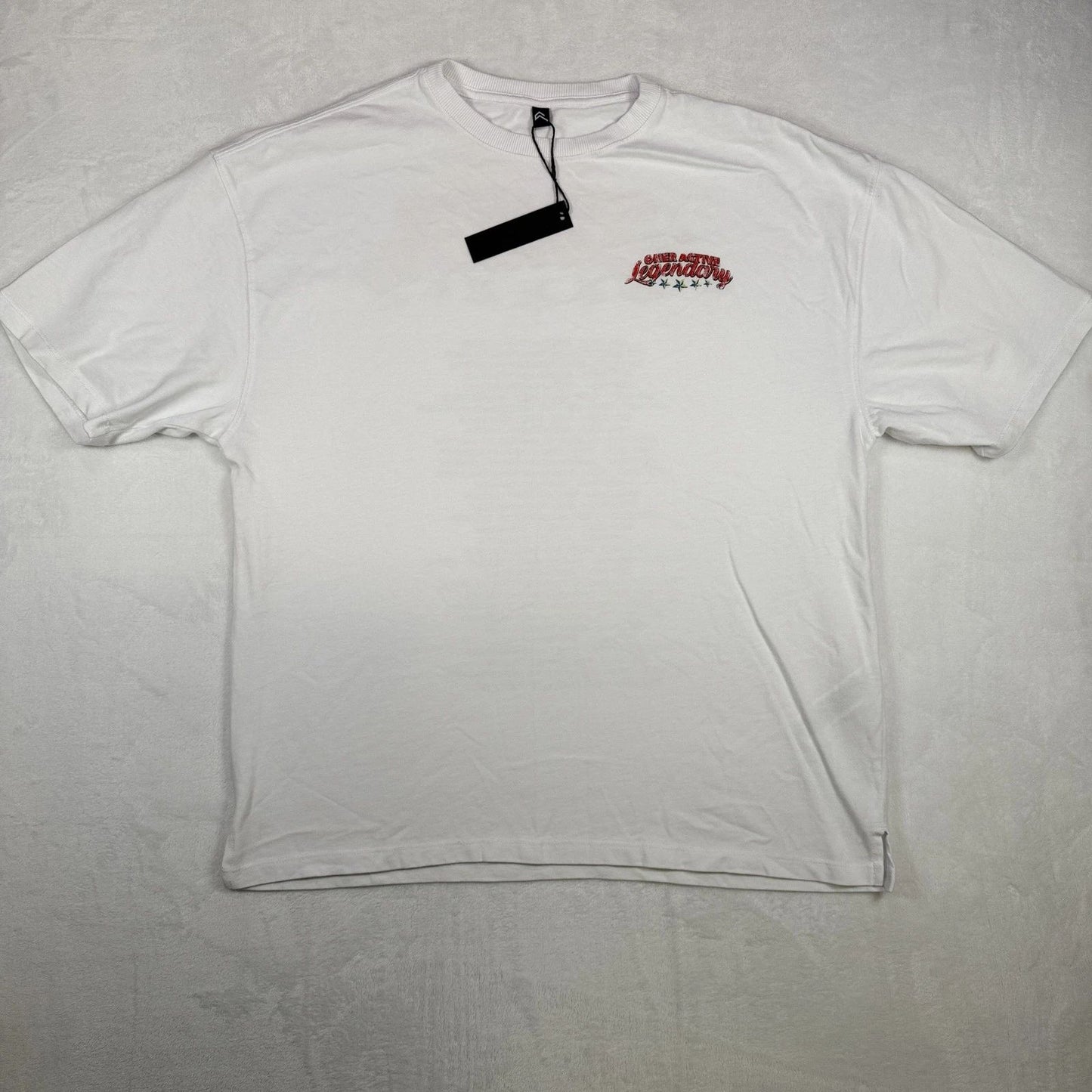 ONER Active Legendary Tour Graphic T-Shirt Men's Size Medium White Oversized
