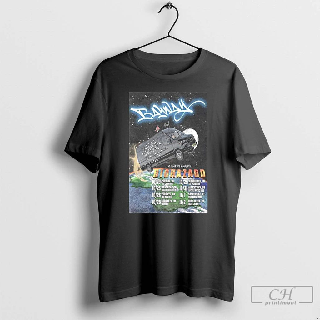 Classic Bayway Is Hittin The Road With Biohazard Tour 2025 Long Sleve T Shirts