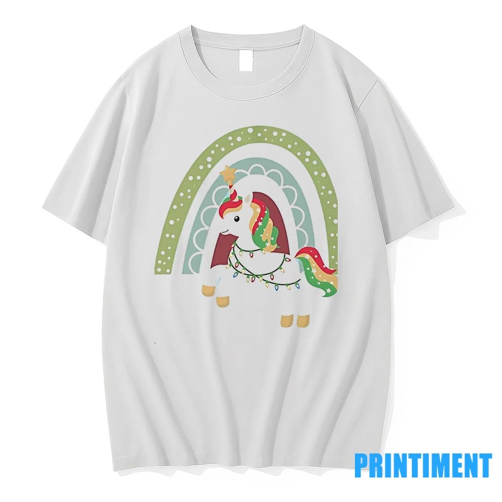Rainbow Lights Unicorn Christmas Tshirts Sweater