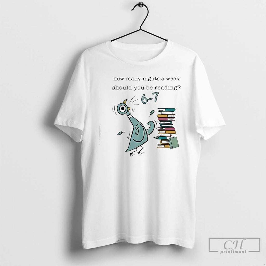 Premium How Many Nights A Week Should You Be Reading T Shirts