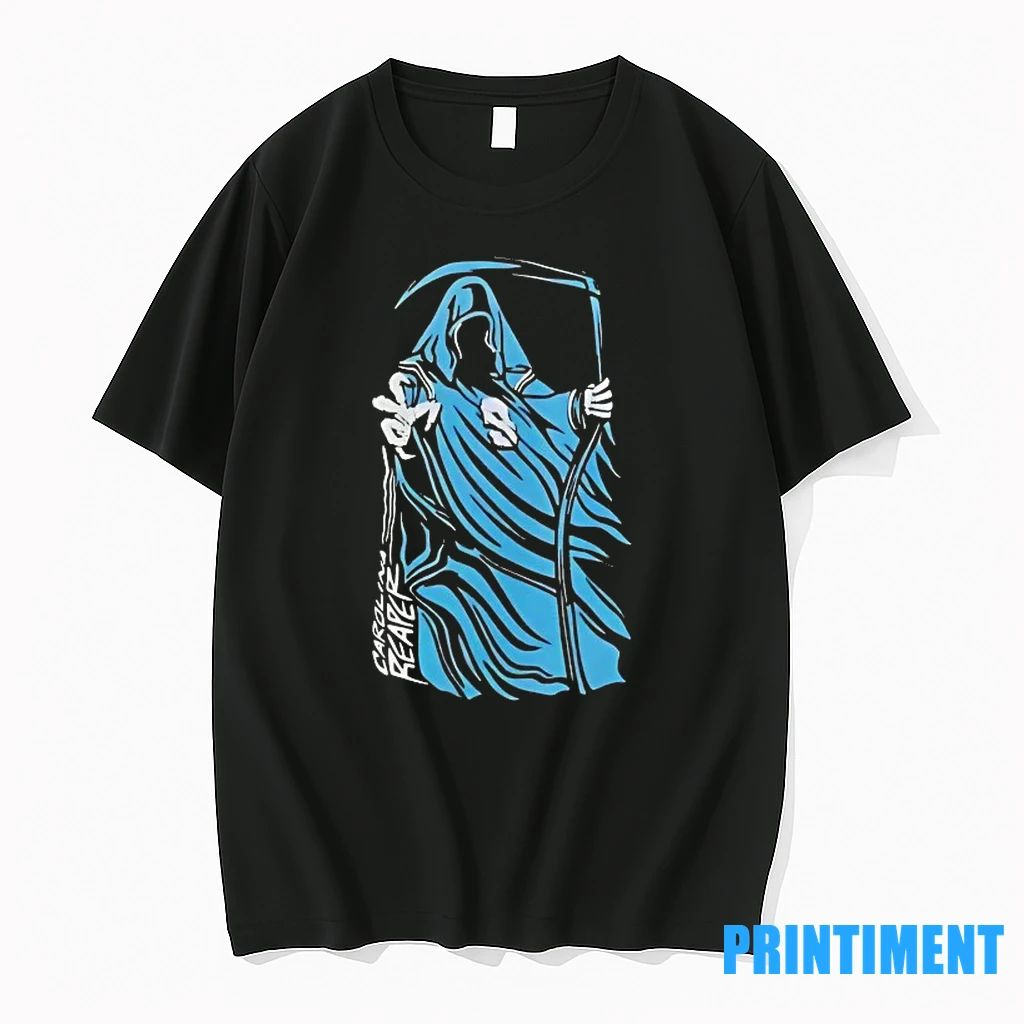 Daren Bates Wearing Carolina Panthers Reaper Tshirts Sweater