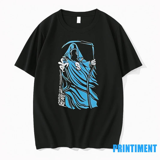 Daren Bates Wearing Carolina Panthers Reaper Tshirts Sweater