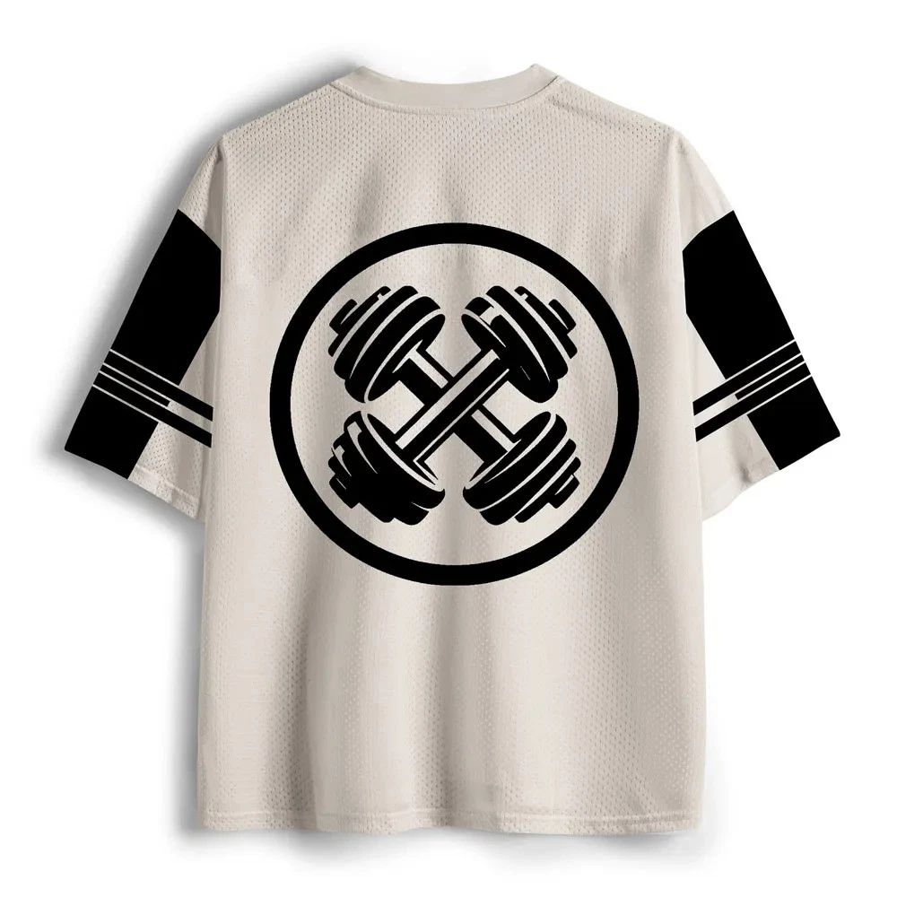 Train Body Discipline Soul Christian Faith Mesh Jersey Shirt