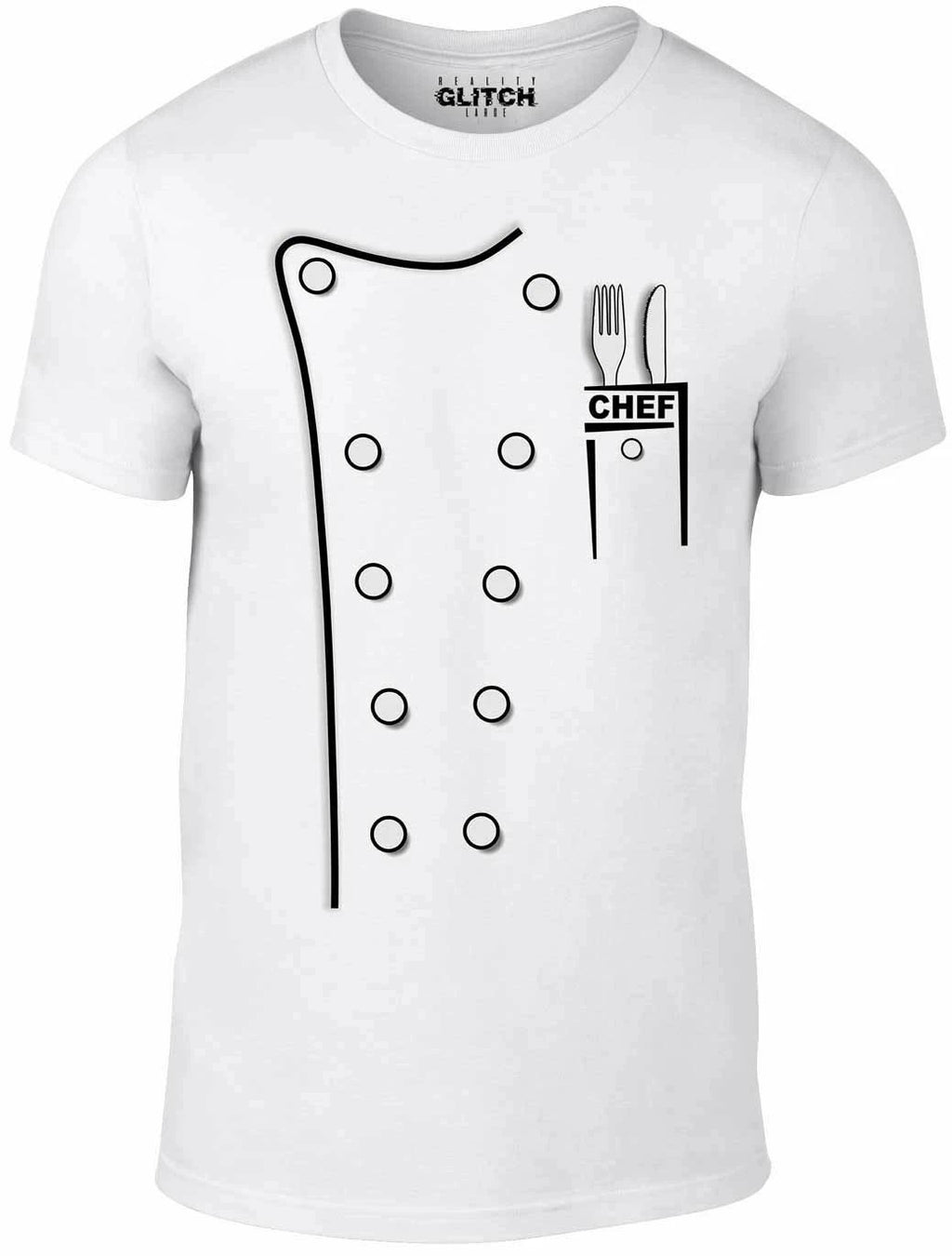 Chef Whites T-Shirt - Men's Funny Cooking Gift Cook Food Outfit Kitchen Costume