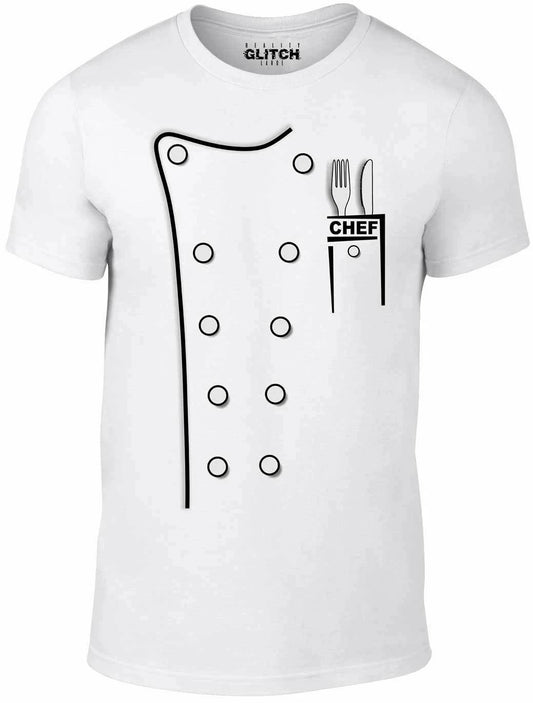 Chef Whites T-Shirt - Men's Funny Cooking Gift Cook Food Outfit Kitchen Costume