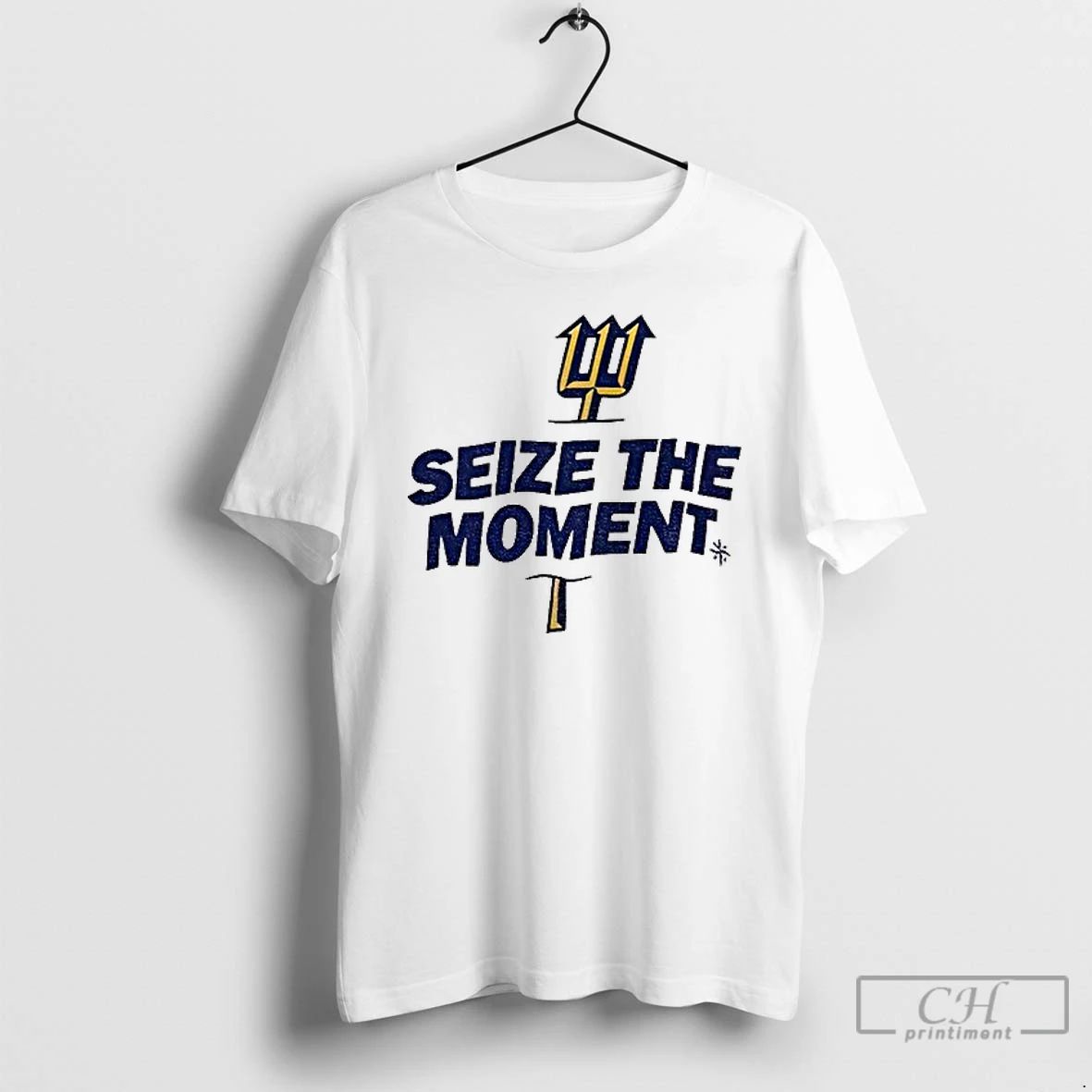 Seattle Mariners Trident Seize The Moment T Shirts