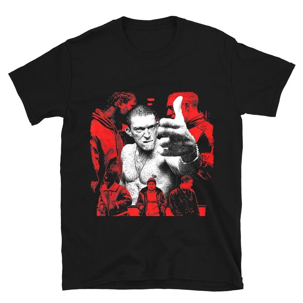 La Haine Movie T-Shirt Cult French Film Street Style Tee Classic Cinema Fan Gift