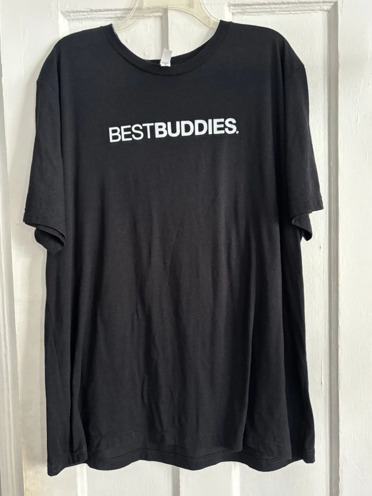 BEST BUDDIES Black T-Shirt - Mens Or  Unisex Size XXL Casual Simple