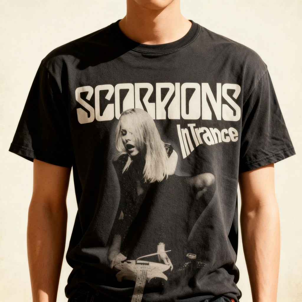 Scorpions In Trance T-Shirt Black Short Sleeve