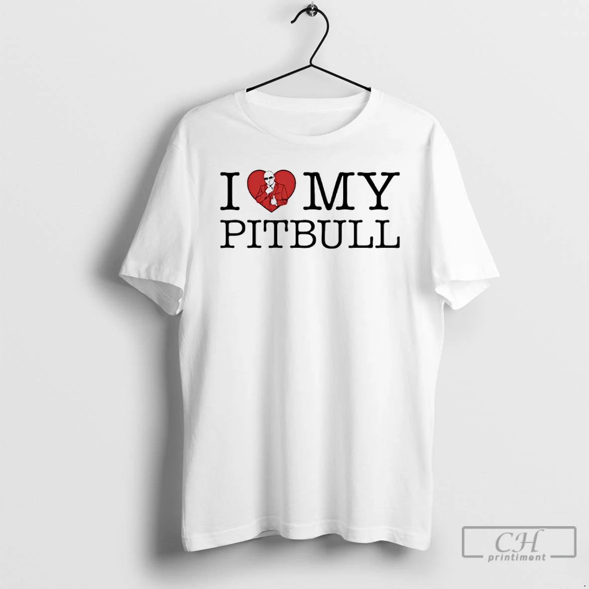 I Love My Pitbull T Shirts