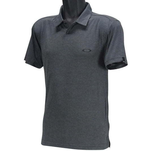 Oakley Callisto Polo Mens Size S Small Shadow Grey Golf Tee Hydrolix Shirt