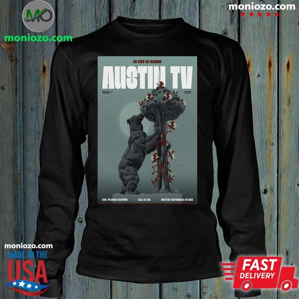 Austin TV Madrid Spain Jun 7 2026 Poster Shirt