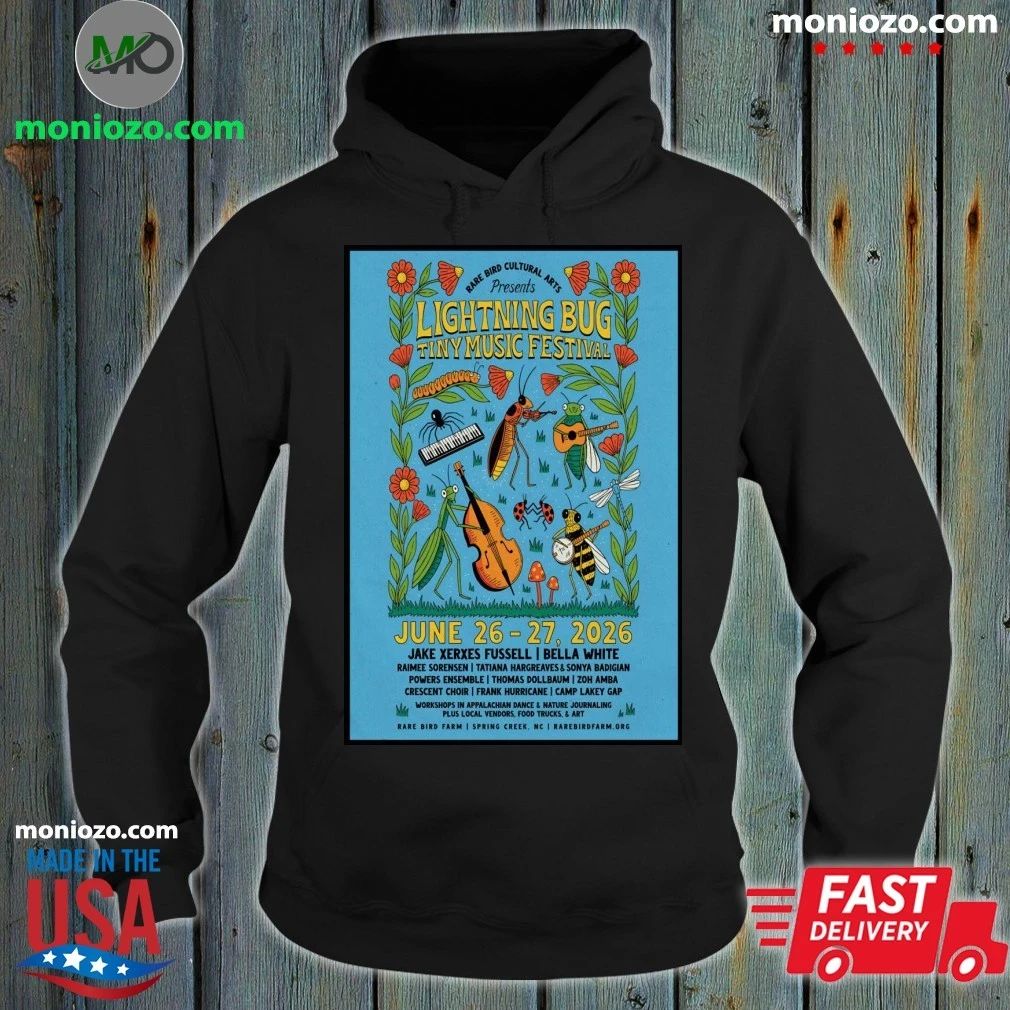 Original Lightning Bug Tiny Music Festival Spring Creek, NC 6 26-6 27 2026 Poster Shirt