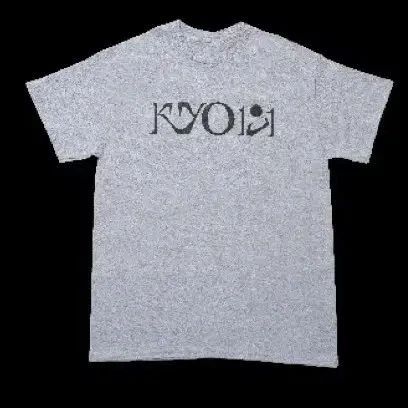 KYO181 Gray T-Shirt, Size Free, Casual Daily Wear Official