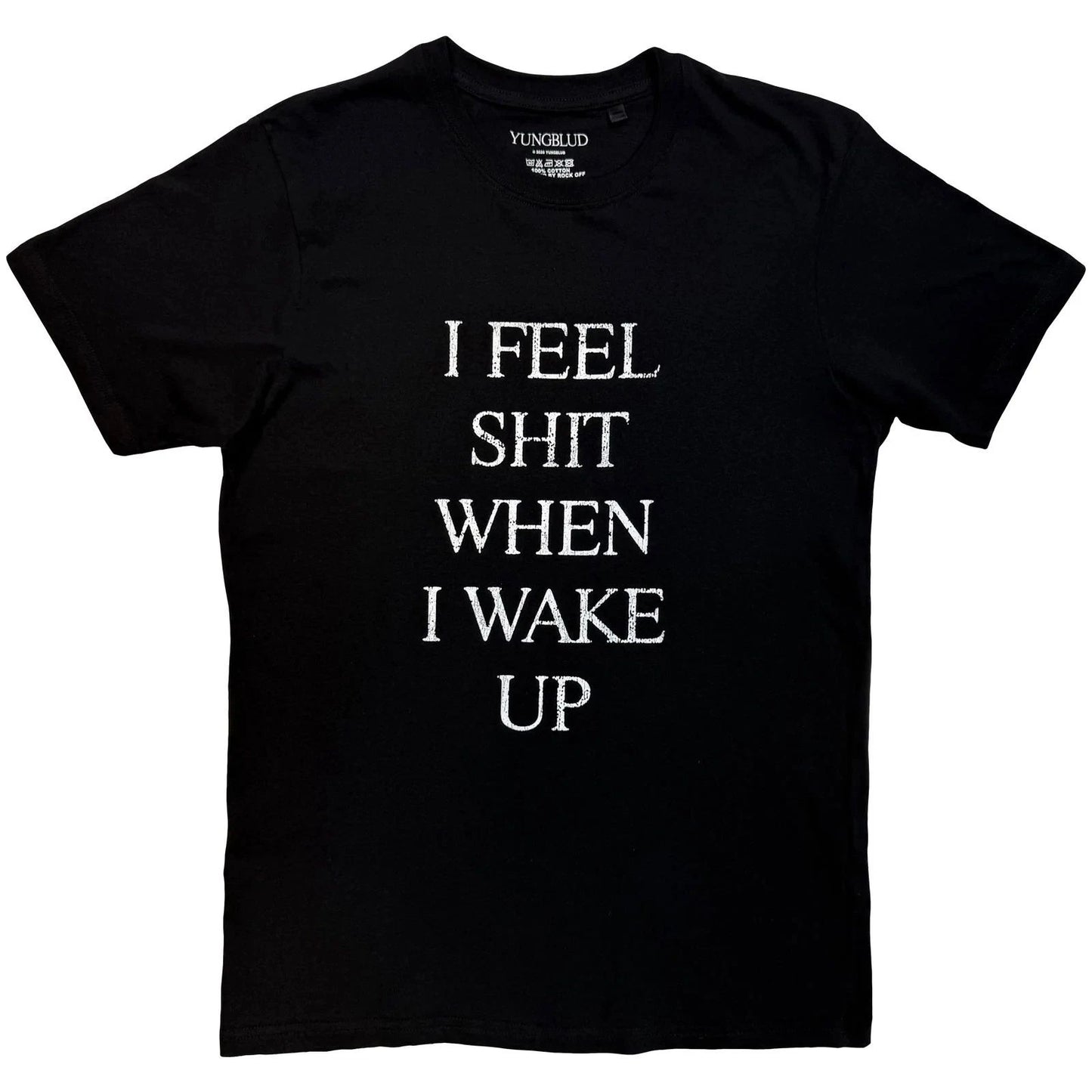 Yungblud T-Shirt: I Feel Like Sh*t (Black) OFFICIAL NEW