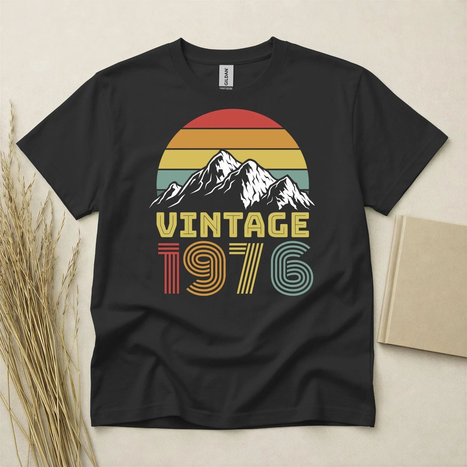 50th Birthday shirt Born In 1976 50 Years Old Gifts Vintage 1976 T Shirt Fifty