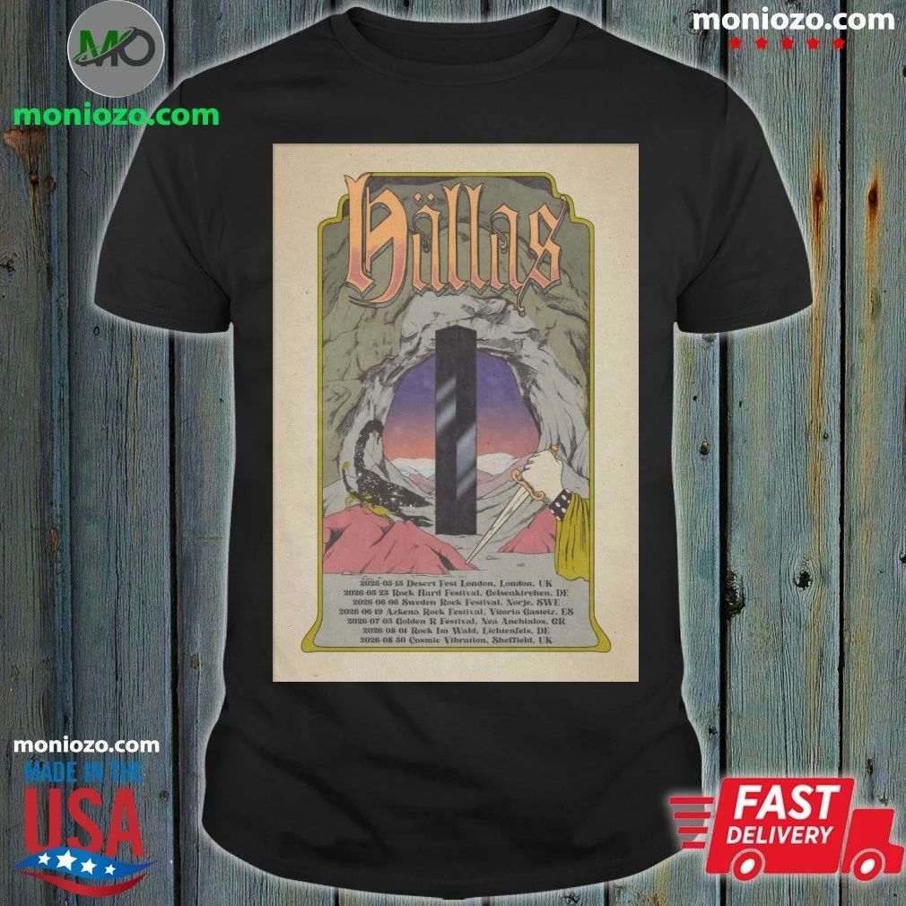 Hällas Festival 2026 Summer Poster Shirt