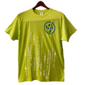 Zumba Wear Lime Green Graphic TShirt OSFM Music Dance Zwag Workout Active Casual