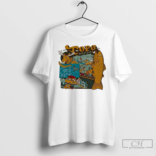Classic Topo Designs Made In Colorado Co Various Elements Graphic T Shirts