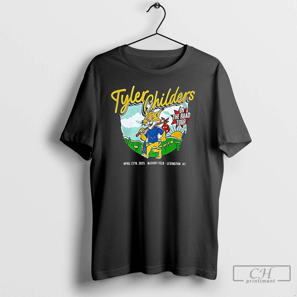 Classic Wildcat Tyler Childers On The Road Tour T Shirts