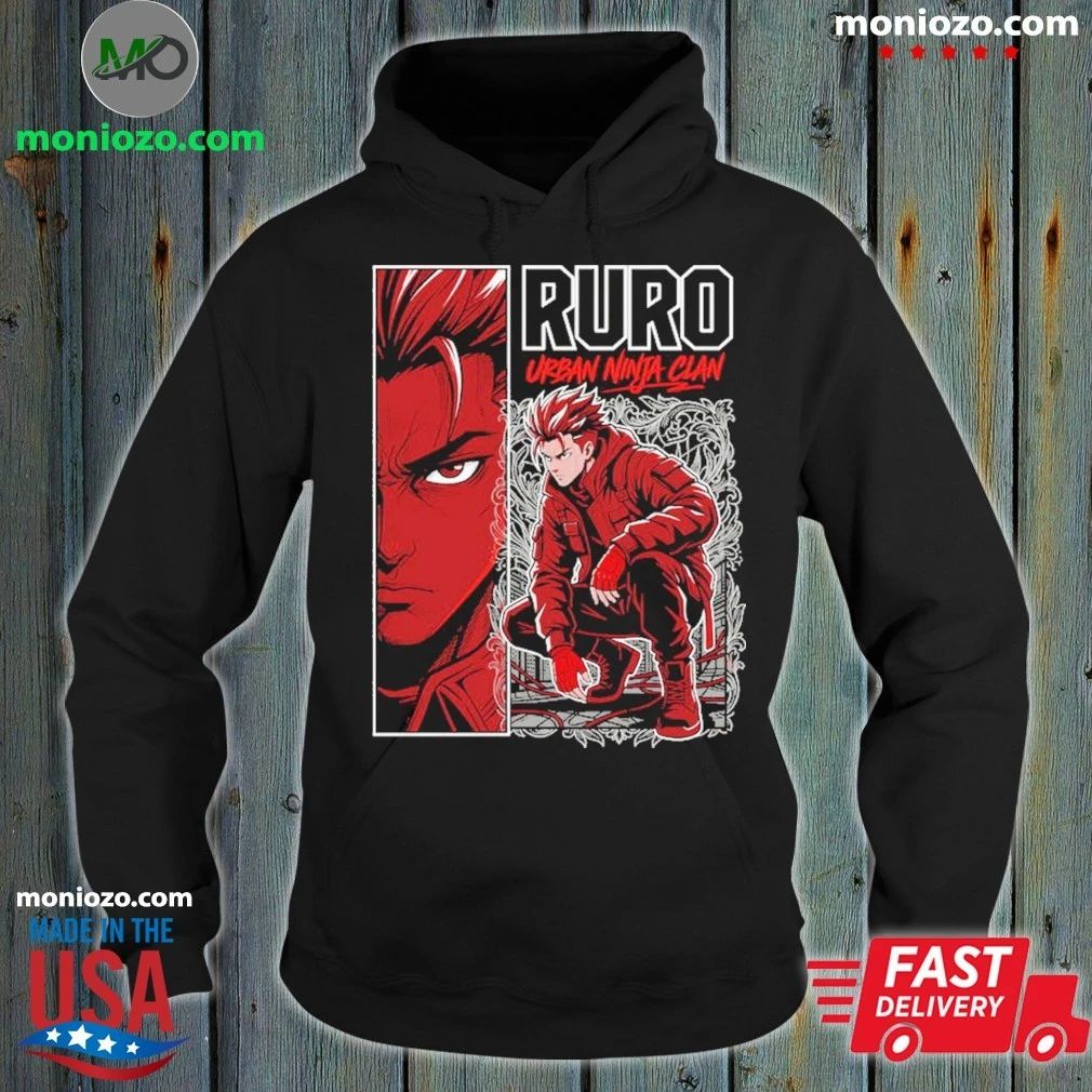 Original RURO Urban Ninja Clan Edgy Techwe Shirt