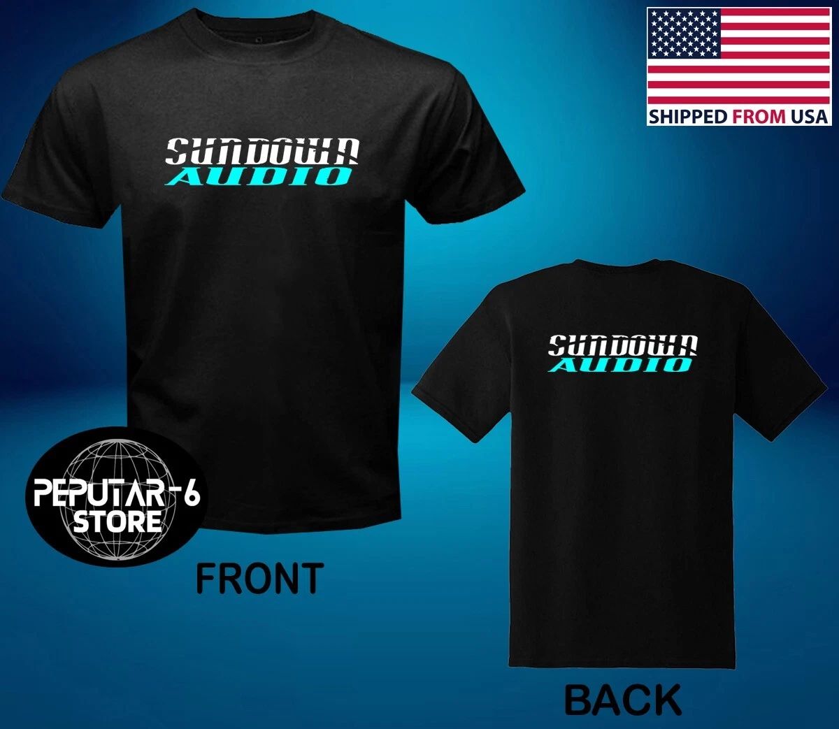 Sundown Audio Basshead Men's Black Size S-5XL