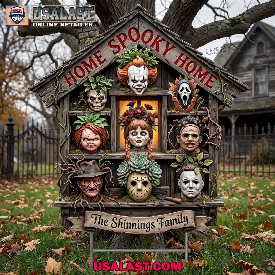 Horror Characters Spooky Home Halloween 2026 Custom Yard Sign
