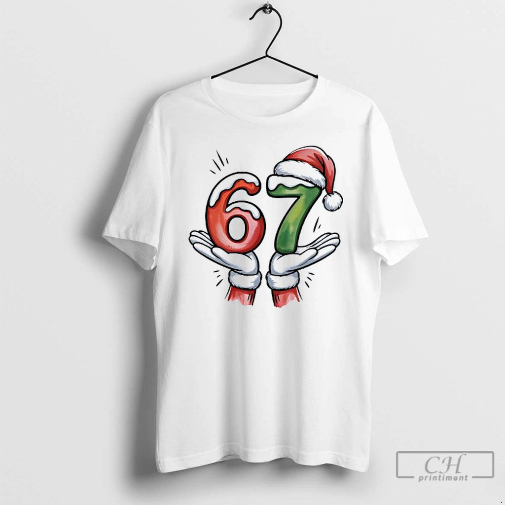 Classic Six Seven 67 Merry Christmas T Shirts