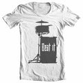 BEAT IT Drummer T-shirt Percussion Gift Drum Musician Band Music Many Sizes