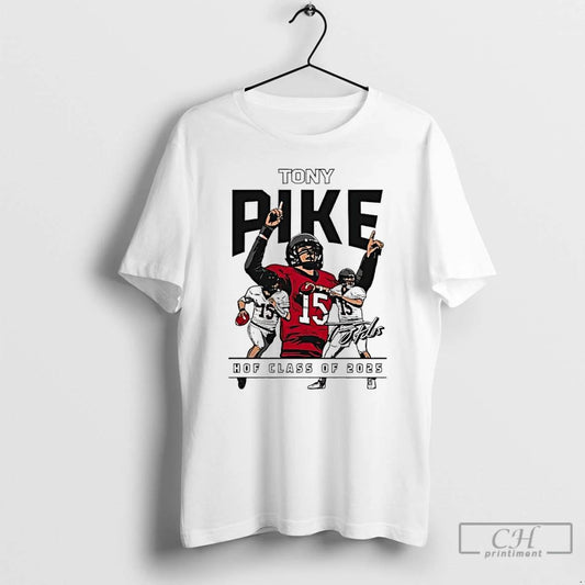 Classic Anthony Steven Tony Pike Hof Class Of 2025 Signature T Shirts