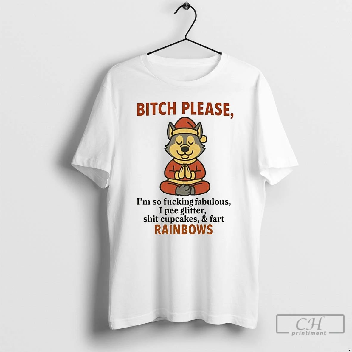 Classic Husky Bitch Please Im So Fucking Fabulous Fart Rainbows Christmas T Shirts