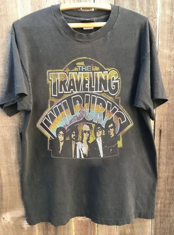 The Traveling Wilburys Band Country Music Charcoal Unisex Shirt S-5XL WA3188