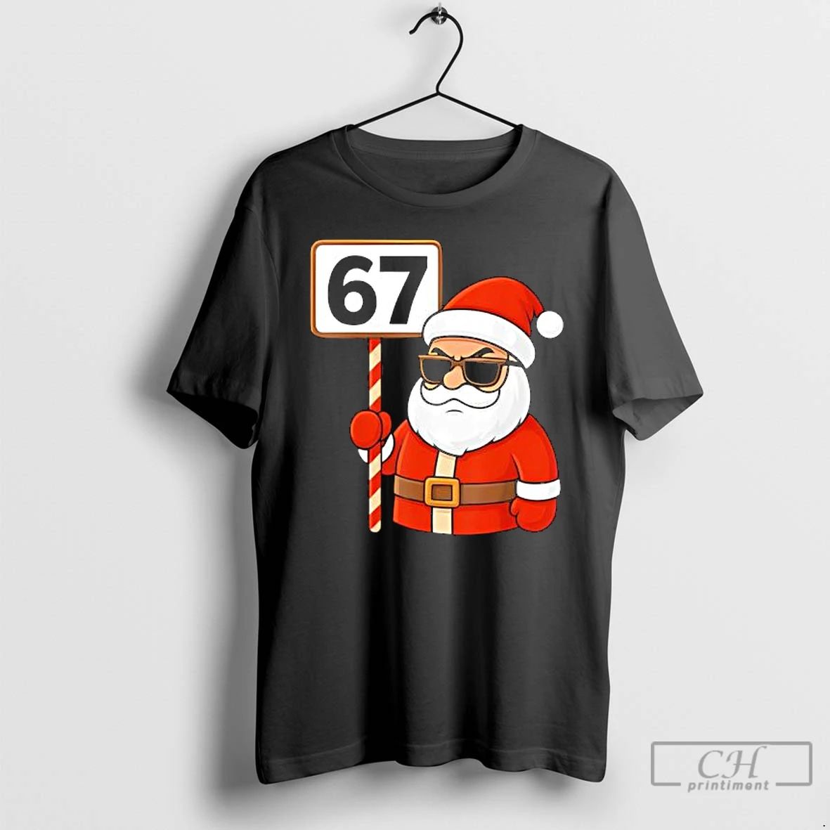 Premium 67 Meme Funny Six Seven Christmas T Shirts