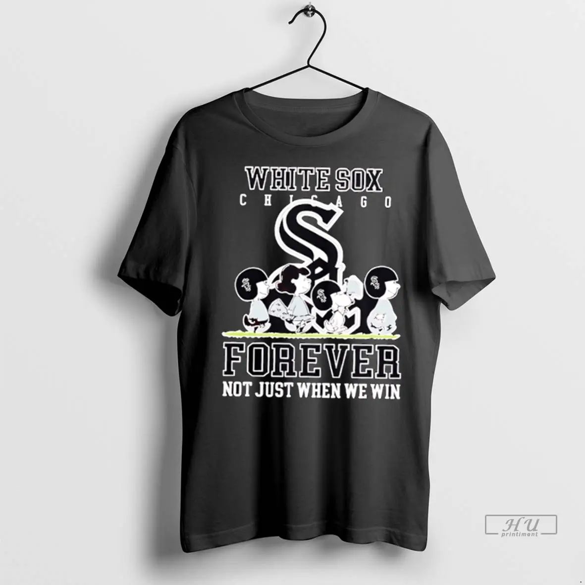 Trending Chicago White Sox X Peanuts Forever Not Just When We Win T Shirt