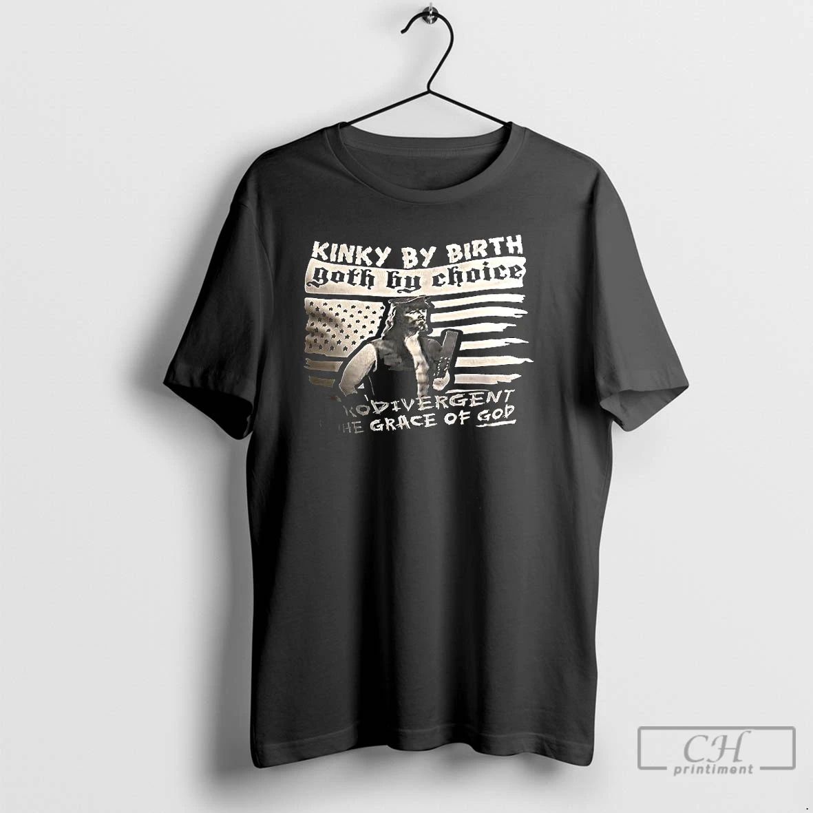Premium Kinky By Birth Goth By Choice Neurodivergent By The Grace Of God T Shirts