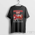 Classic Detroit Red Wings Nhl Hockeytown 100th Anniversary Player Signature T Shirts