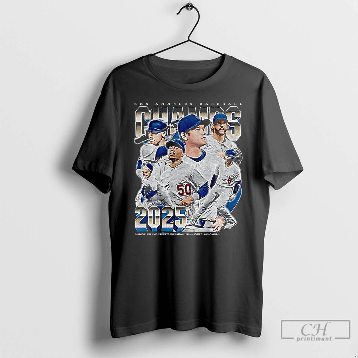 Classic Los Angeles Dodgers All Team Mlb Baseball Are The 2025 World Champions Series