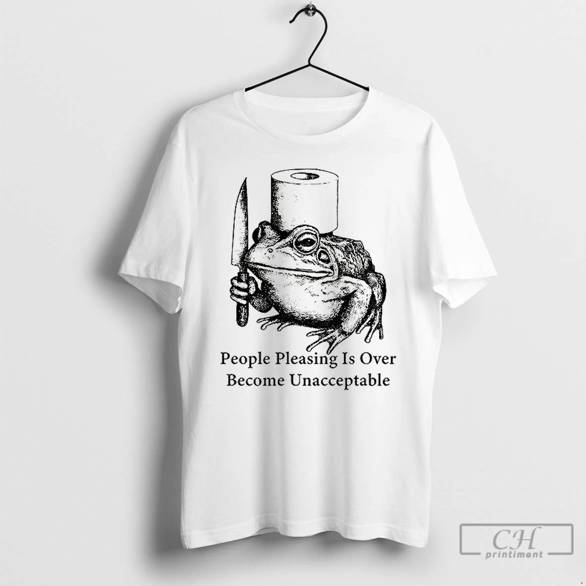 Premium Nwzzkmlb Frog Refuse To Please Others People Pleasing Is Over Become Unacceptable T Shirts