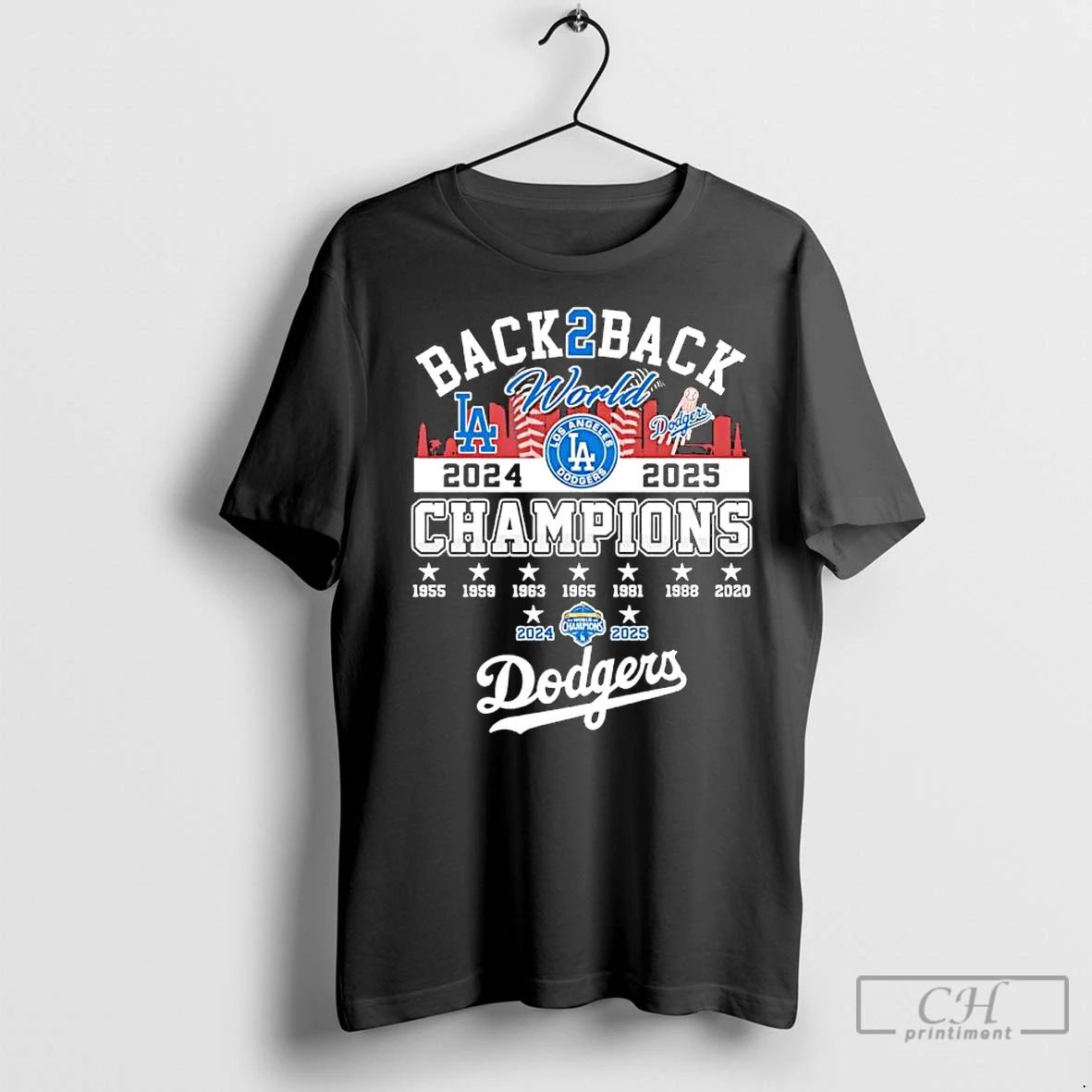 Premium Back To Back World Series Champions 2025 Los Angeles Dodgers