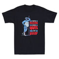 Too Young to Retire Too Broke to Quit Too Fat to Strip Funny Meme Men's T-Shirt