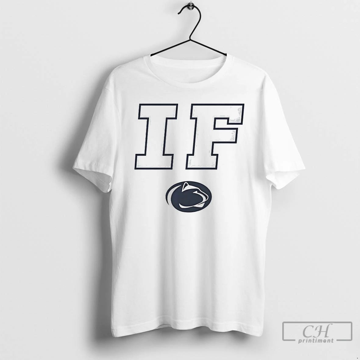 Classic Penn State Nittany Lions Football If Logo T Shirts