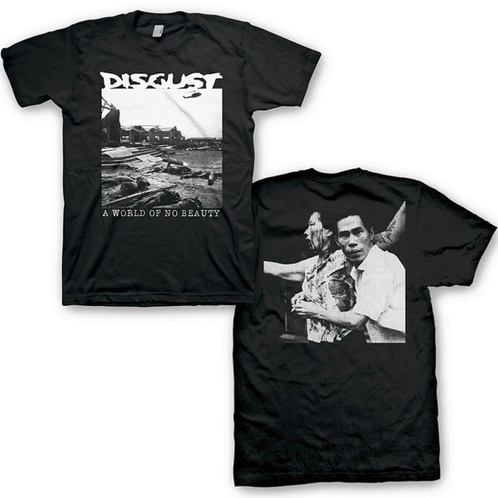 Disgust "A World Of No Beauty" Double Sided T-Shirt - S - 3X