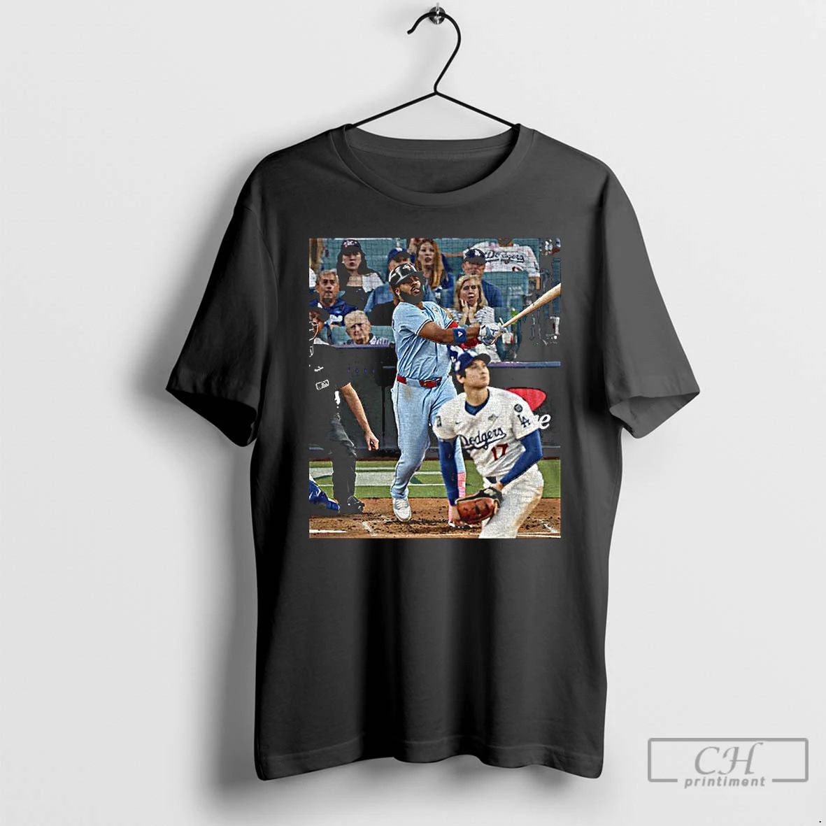 Classic Vladdy Guerrero Jr X Shohei Ohtani Photo World Series Baseball Match Iconic Moment