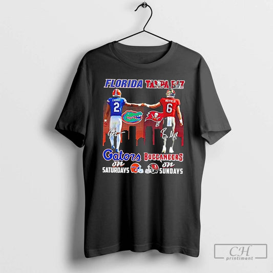 Classic Lagway Florida Gators On Saturdays X Mayfield Tampa Bay Buccaneers On Sundays Skyline