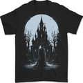 A Fantasy Haunted House Halloween Spooky Mens T-Shirt 100% Cotton