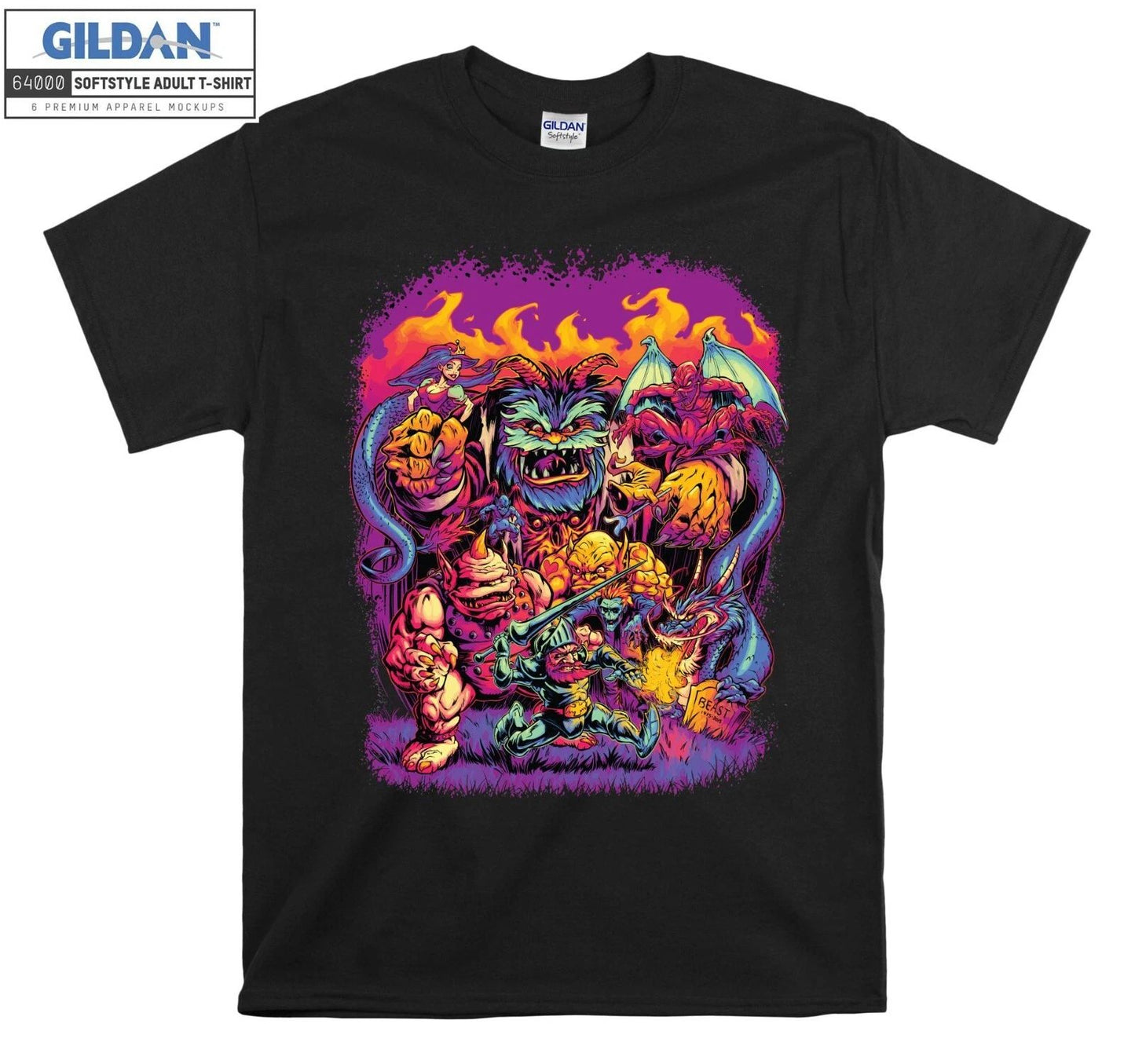 Ghosts'N Goblins Video Game T-shirt Gift Hoodie Tshirt Men Women Unisex E689