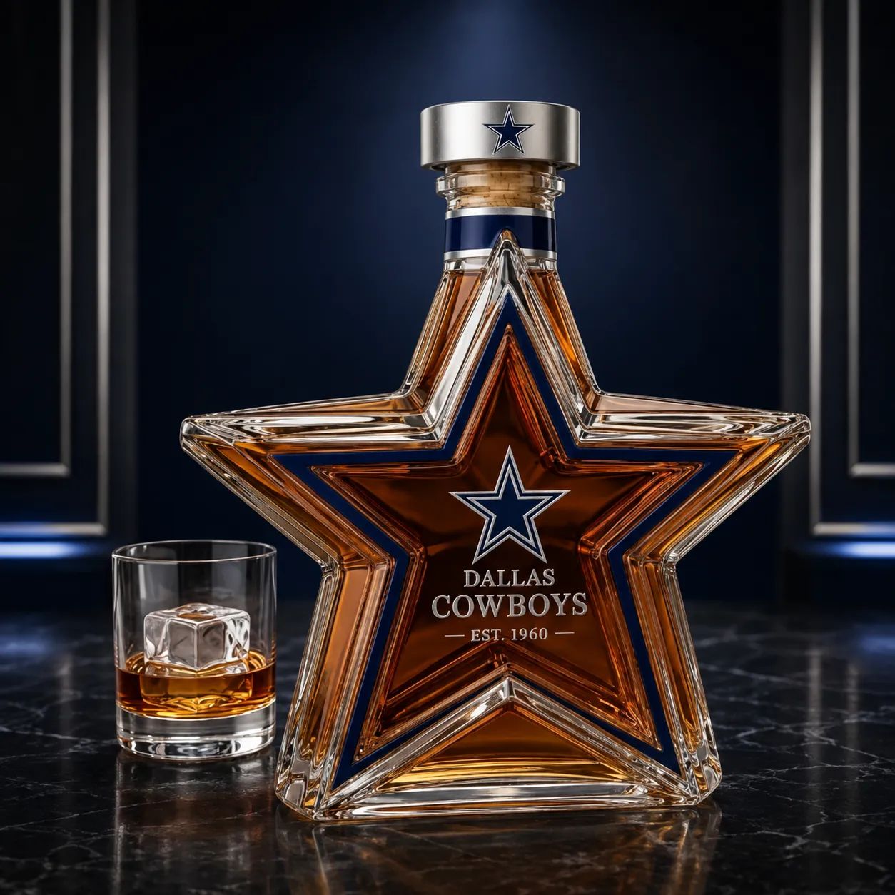 Dallas Cowboys Est 1960 Star Bottle