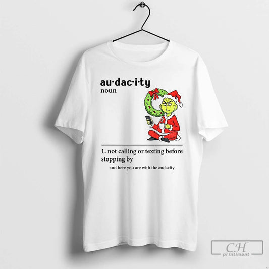 Premium Grinch Santa Hat Au Dac I Ty Noun Definition Not Calling Or Texting Before